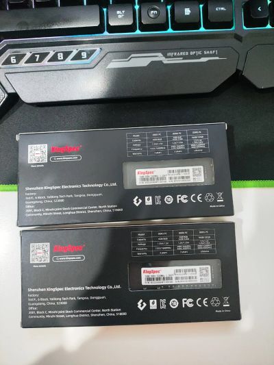 Лот: 24671456. Фото: 1. 32Gb (2x16gb) DDR4 Kingspec KS3200D4P13516G... Оперативная память