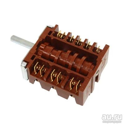 Лот: 17229400. Фото: 1. Переключатель духовки Beko 46... Запчасти для плит, варочных поверхностей, вытяжек