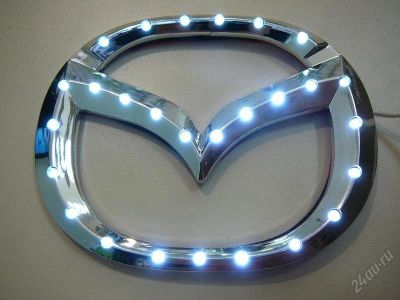 Лот: 2402561. Фото: 1. Логотип Mazda со светодиодами... Другое (оснащение, оборудование, аксессуары)
