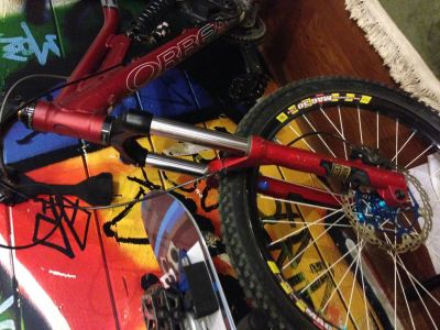 Лот: 4100482. Фото: 1. вилка Rock Shox Domain 318, ход... Запчасти
