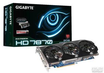 Лот: 18193262. Фото: 1. Видеокарта Gigabyte Radeon HD... Видеокарты