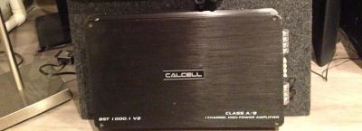 Лот: 9405507. Фото: 1. Усилитель Calcell BST-1000.1 V2. Усилители