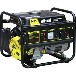 Лот: 14985319. Фото: 1. Бензогенератор HT1000L Huter/хутер. Инверторы, ИБП