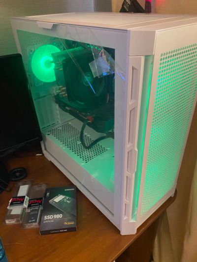 Лот: 21130857. Фото: 1. Компьютер в сборе ryzen 5 5600x... Компьютеры в сборе