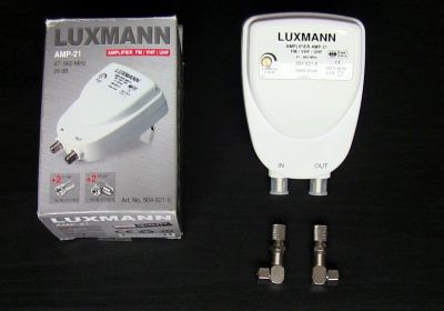 Лот: 14773983. Фото: 1. Усилитель ТВ сигнала Luxmann AMP-21. Другое (тв и видео)