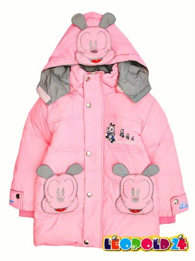Лот: 4866762. Фото: 1. Пуховик зимний для девочек "Minnie... Верхняя одежда