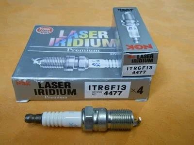 Лот: 9676830. Фото: 1. NGK laser iridium 4477 ITR6F13. Двигатель и элементы двигателя