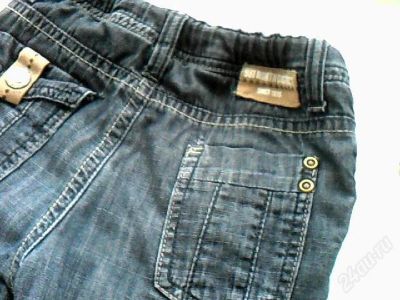 Лот: 2039426. Фото: 1. Джинсы ZARA с подкладом. Брюки, шорты, джинсы