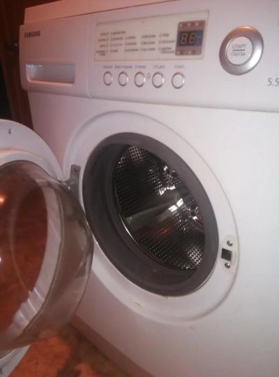 Лот: 6028316. Фото: 1. Стиральная машина Samsung P843. Стиральные машины