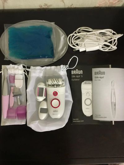 Лот: 7855522. Фото: 1. Braun silk epil 5 Epilator 5340... Укладка и стрижка волос, бритьё, эпиляция