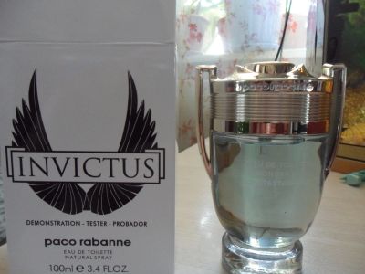 Лот: 16147521. Фото: 1. Тестер Paco Rabanne Invictus 100ml. Мужская парфюмерия