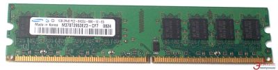 Лот: 3172311. Фото: 1. DDR2 1 Gb Samsung PC2-6400. Оперативная память