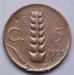 Лот: 148713. Фото: 1. Италия. 5 чентезимо 1926г. Европа