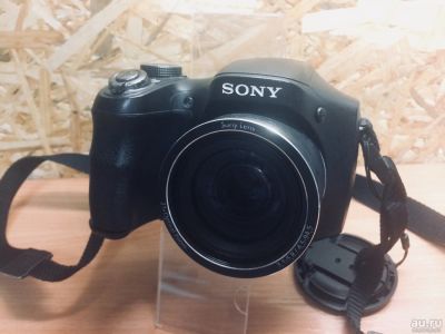 Лот: 10574374. Фото: 1. фотоаппарат sony dsc-h100 (М3178... Цифровые компактные