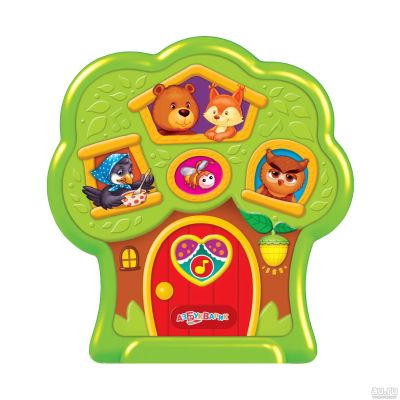 Лот: 13563615. Фото: 1. Музыкальная игрушка-домик! сказка... Музыкальные