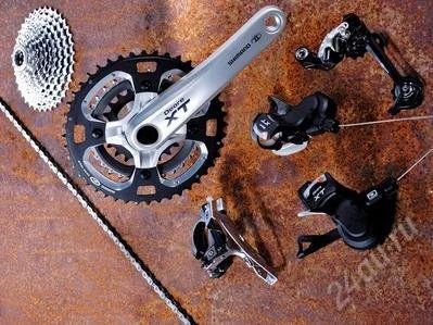 Лот: 2288908. Фото: 1. продам группсет Shimano Deore... Запчасти
