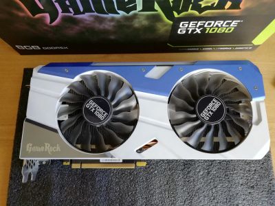 Лот: 14791152. Фото: 1. Видеокарта Palit GameRock nVidia... Видеокарты
