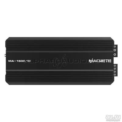 Лот: 13053845. Фото: 1. Alphard Machete MA-1500.1D усилитель. Усилители