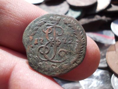 Лот: 14549283. Фото: 1. Нечастая отличная Денга 1772 года... Россия до 1917 года