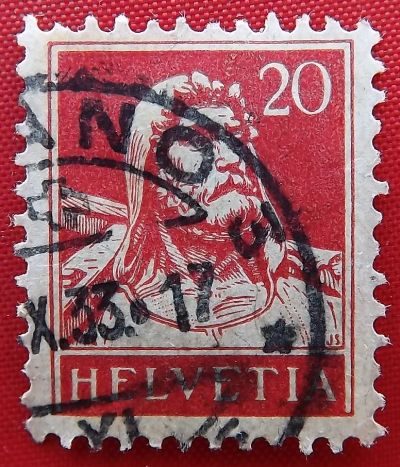 Лот: 18919280. Фото: 1. (№3923) марка "Вильгельм Телль... Марки