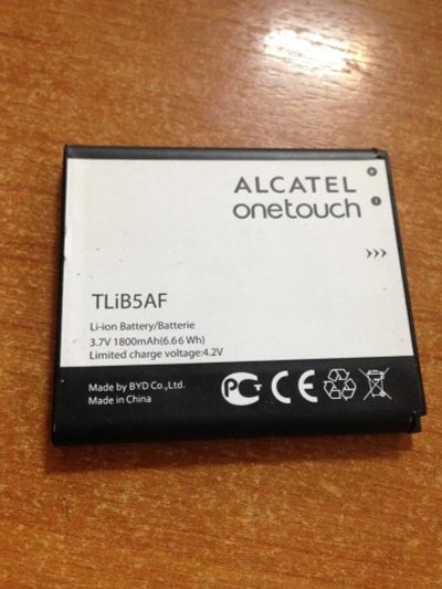 Лот: 7168504. Фото: 1. Аккумулятор Alcatel TLiB5AF Alcatel... Аккумуляторы
