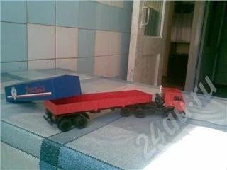 Лот: 345023. Фото: 1. Модель - Камаз полуприцеп. Автомоделизм