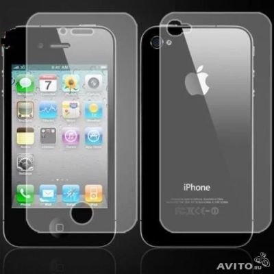 Лот: 4616567. Фото: 1. Пленка для iPhone 4/4s (матовая... Защитные стёкла, защитные плёнки
