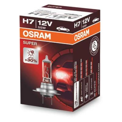 Лот: 24532172. Фото: 1. Автомобильная лампа Osram H7 55W... Оптика и освещение