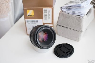 Лот: 10023559. Фото: 1. Nikon 50 1.8 AF D. Объективы