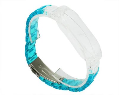 Лот: 20886269. Фото: 1. Ремешок Xiaomi Mi Band 5 PC clear... Смарт-часы, фитнес-браслеты, аксессуары