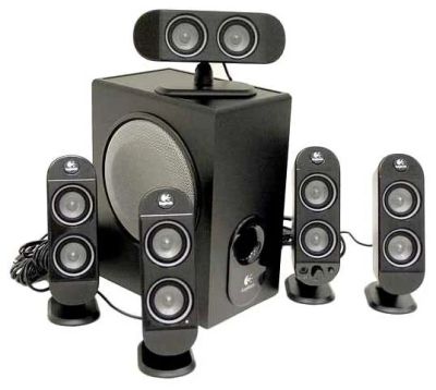 Лот: 9821922. Фото: 1. Акустическая система 5.1 Logitech... Акустические системы