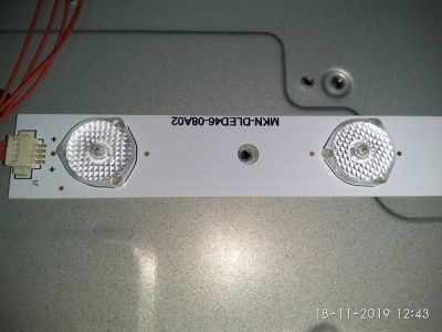 Лот: 15036627. Фото: 1. led string MKN-DLED46-08A02 tv... Запчасти для телевизоров, видеотехники, аудиотехники