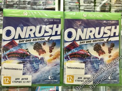 Лот: 12664969. Фото: 1. Onrush игра для XBOX ONE , Новый... Игры для консолей