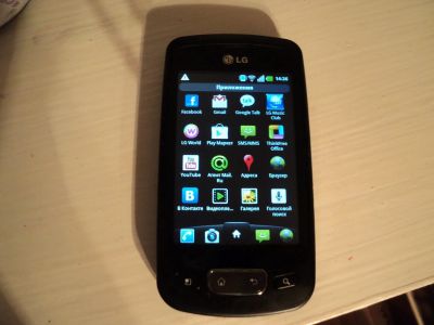 Лот: 11701766. Фото: 1. LG P500. Смартфоны
