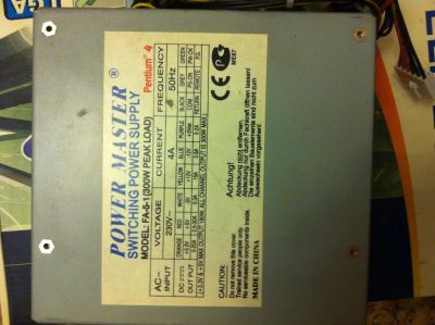 Лот: 5243094. Фото: 1. Старенькай БП Power Master ТОРГИ... Корпуса, блоки питания