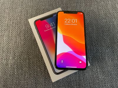 Лот: 17822123. Фото: 1. Apple iPhone X 64GB Space Gray... Смартфоны