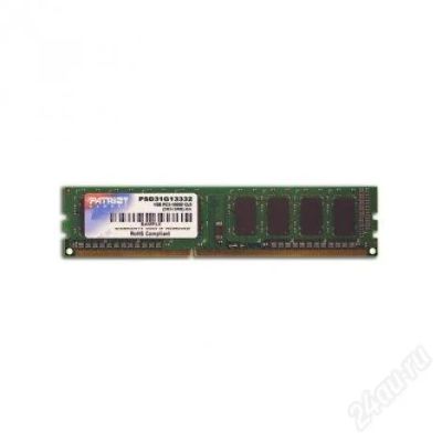 Лот: 1586085. Фото: 1. ddr iii patriot pc10600(1333mhz... Оперативная память