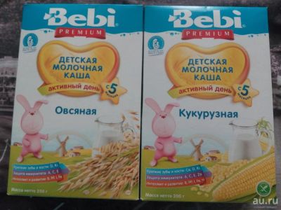 Лот: 9480680. Фото: 1. 2 каши Bebi Premium одним лотом... Детское питание