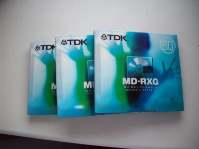 Лот: 4808754. Фото: 1. MD-RXG 80 TDK минидиски новые... Другое (профессиональный звук)
