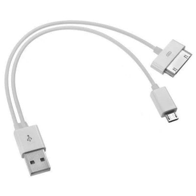 Лот: 22148004. Фото: 1. КАБЕЛЬ ОРБИТА USB-->microUSB+TAB... Зарядные устройства, блоки питания, адаптеры сетевые для смартфонов