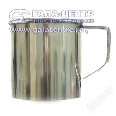 Лот: 1074500. Фото: 1. Кружка из нержавейки, 0,2л 7см. Мангалы, грили, коптильни