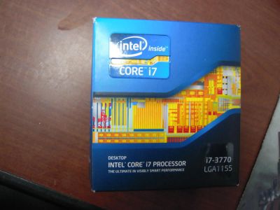 Лот: 4825638. Фото: 1. Процессор i7 3770 CPU Intel Core... Процессоры