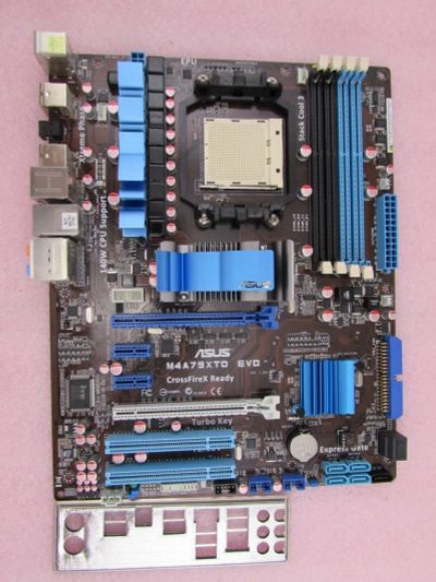 Лот: 24557970. Фото: 1. Asus M4A79XTD EVO (AM3). Доставка... Материнские платы