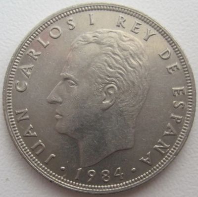 Лот: 3814489. Фото: 1. Испания 25 песет 1975. Европа