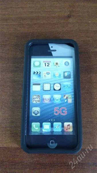 Лот: 2280953. Фото: 1. Чехол силиконовый для Iphone 5... Чехлы, бамперы