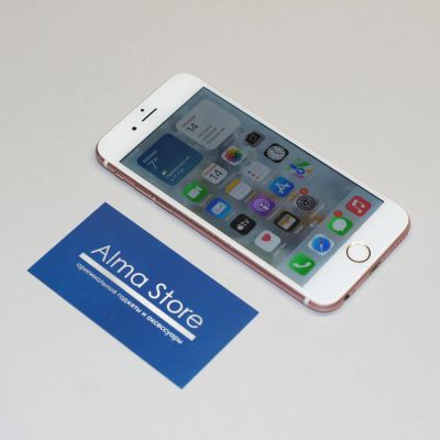 Лот: 20241724. Фото: 1. [Б/У] Apple iPhone 6S 32 ГБ Rose... Смартфоны