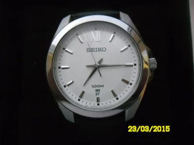 Лот: 5280357. Фото: 1. Часы SEIKO мужские обмен. Оригинальные наручные часы