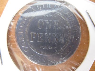 Лот: 15785726. Фото: 1. Австралия 1 пенни 1924 года. Отличная... Австралия и Океания