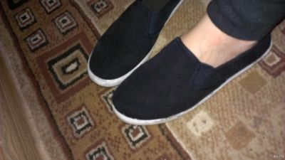 Лот: 14060933. Фото: 1. слипоны с рубля. Кеды, кроссовки, слипоны