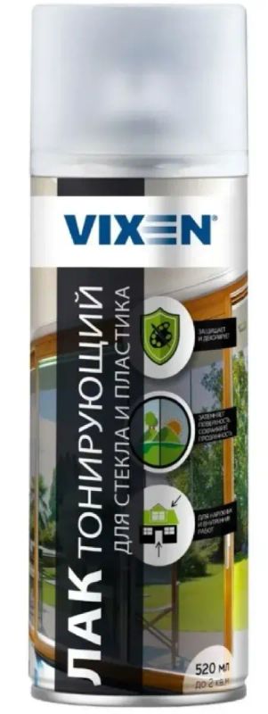 Лот: 25014495. Фото: 1. Лак Vixen VX24010 тонирующий черный... Краски, лаки, растворитель